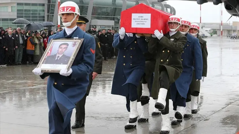 Ağrı'da Şehit Düşen Uzman Çavuş Selman Akarsel Memleketi Konya'da Toprağa Verildi