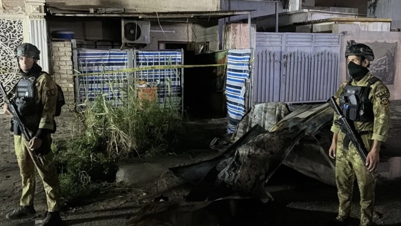 Bağdat’ta eve düşen İHA, 2 can aldı